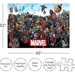 Aquarius Marvel Comics Cast Puzzle 3000pcs