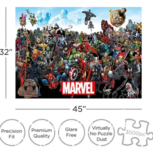 Aquarius Marvel Comics Cast Puzzle 3000pcs