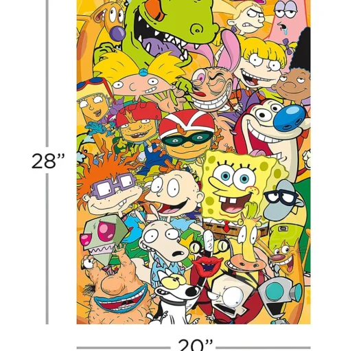 Aquarius Nickelodeon - Cast Puzzle 1000pcs