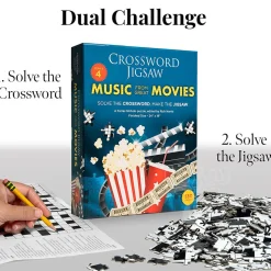 Babalu Music From Great Movies Crossword Jigsaw Puzzle 550pcs