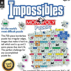 BePuzzled Impossibles Monopoly Puzzle 750pcs