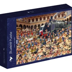 Bluebird French Train Station - François Ruyer Puzzle 3000pcs