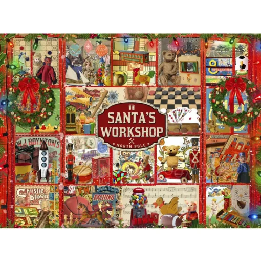 Bluebird Santas Workshop Puzzle 500pcs