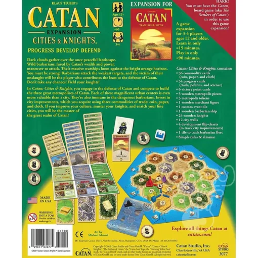 Catan Expansion Cities & Knights