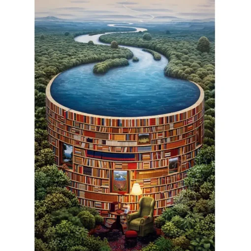 Clementoni Bibliodame Puzzle 1000pcs