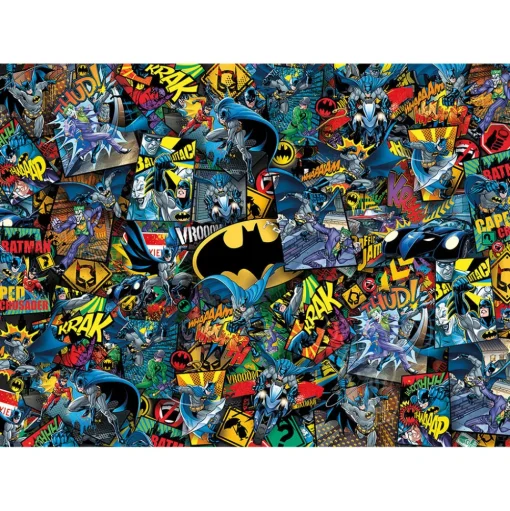 Clementoni Impossible Puzzle! DC Batman Puzzle 1000pcs - ORIGINAL BOX SIZE