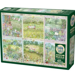 Cobble Hill Cottage Gardens Puzzle 1000pcs
