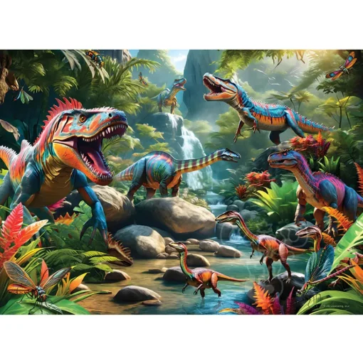 Cobble Hill Prehistoric Beasts Puzzle 500pcs