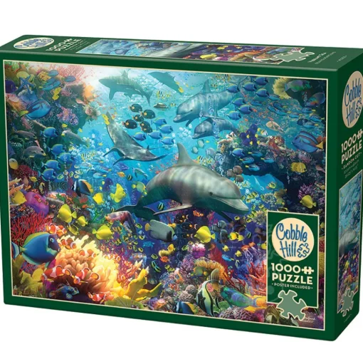 Cobble Hill Vibrant Sea Puzzle 1000pcs