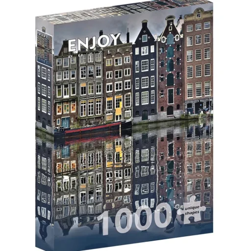 Enjoy Amsterdam Houses Puzzle 1000pcs