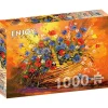 Enjoy Basket with Flowers Puzzle 1000pcs