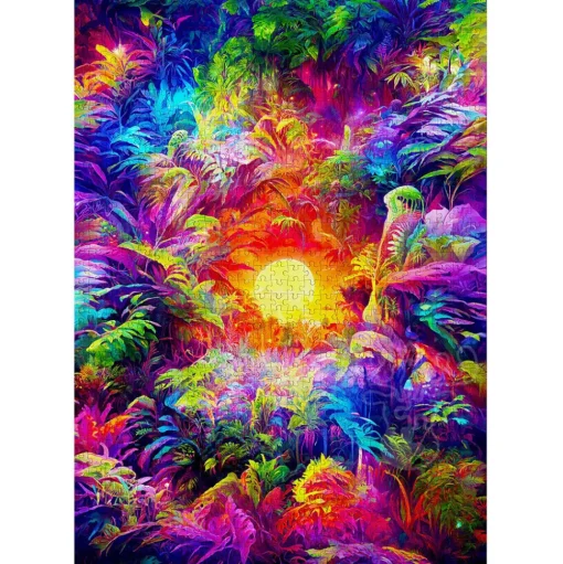 Enjoy Rainbow Tropic Puzzle 1000pcs