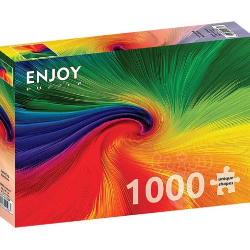 Enjoy Spinning Rainbow Puzzle 1000pcs