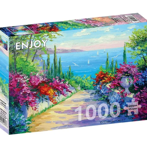 Enjoy Sunny Road to the Sea Puzzle 1000pcs