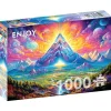 Enjoy Woodland Pyramids Puzzle 1000pcs