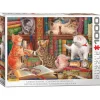 Eurographics Image World: Library Kittens Puzzle 1000pcs