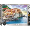 Eurographics Mediterranean Oasis Manarola, Cinque Terre Italy Puzzle 1000pcs