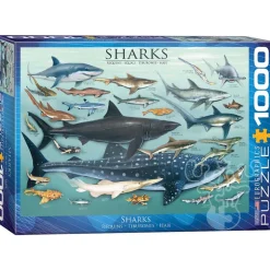 Eurographics Sharks Puzzle 1000pcs