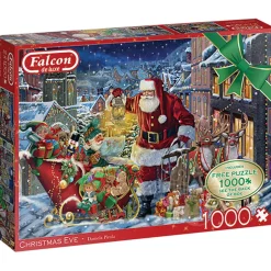 Falcon Christmas Eve Puzzle 2 x 1000pcs