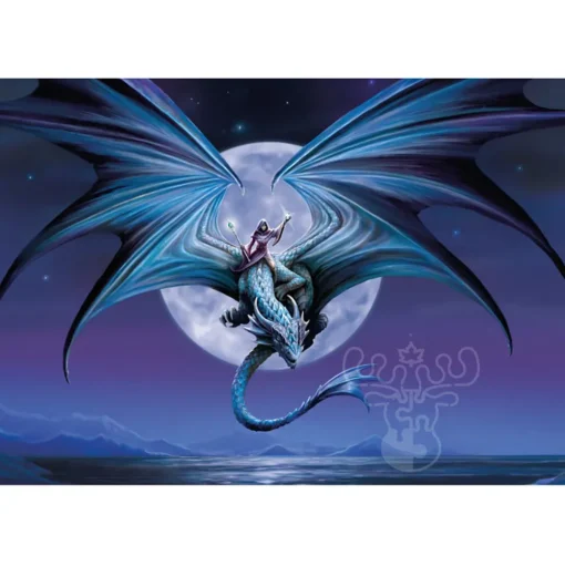 Flame Tree Anne Stokes: Moonstone Puzzle 1000pcs
