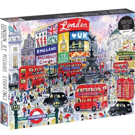Galison Michael Storrings London Puzzle 1000pcs