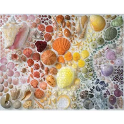 Galison Rainbow Seashells Puzzle 2000pcs