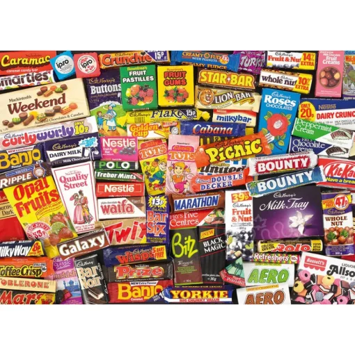 Gibsons Sweet Memories 1980s Puzzle 500pcs