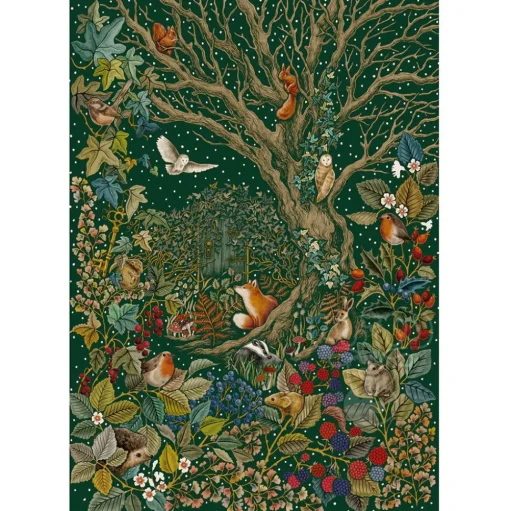 Gibsons The Art File: Secret Garden Puzzle 1000pcs