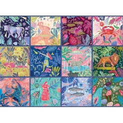 Gibsons Zodiac Jungle Puzzle 1000pcs