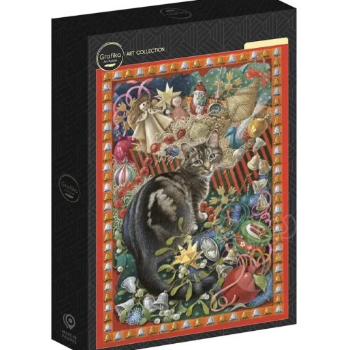 Grafika Octopussy with Christmas Decoration Puzzle 1000pcs