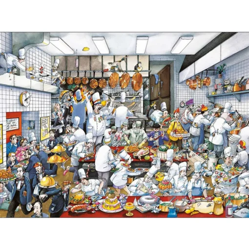 Heye Cartoon Classics Blachon, Creative Cooks Puzzle 1000pcs
