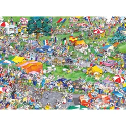 Heye Cycle Race Puzzle 1000pcs Triangle Box