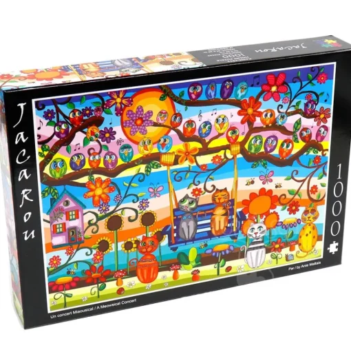 JaCaRou A Meowsical Concert Puzzle 1000pcs