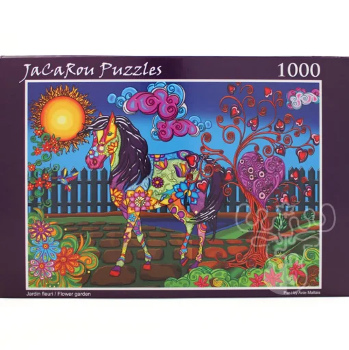 JaCaRou Flower Garden Puzzle 1000pcs