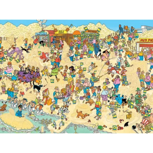 Jumbo Jan van Haasteren - Sand Sculptures Puzzle 1000pcs