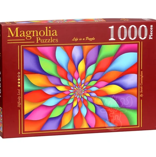 Magnolia Rainbow Petals Puzzle 1000pcs