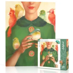New York Puzzle Co. Janet Hill: Ladybird Mini Puzzle 100pcs