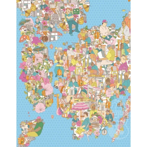 New York Puzzle Co. MTA: City of Dreamers Puzzle 1000pcs