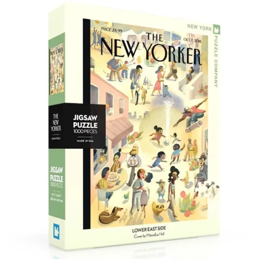New York Puzzle Co. The New Yorker: Lower East Side Puzzle 1000pcs