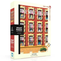 New York Puzzle Co. The New Yorker: Hot Dogs Puzzle 1000pcs