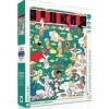 New York Puzzle Co. Vintage Collection: The Floating Population Puzzle 500pcs