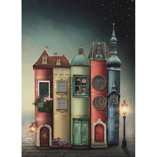 Nova Fantasy Books Puzzle 2000pcs
