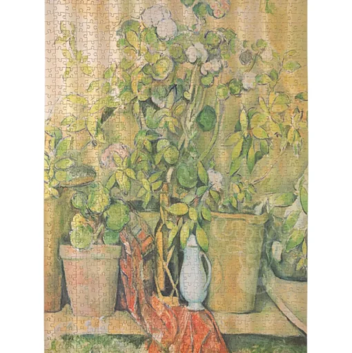 Paperblanks Cezanne's Terracotta Pots and Flowers Puzzle 1000pcs