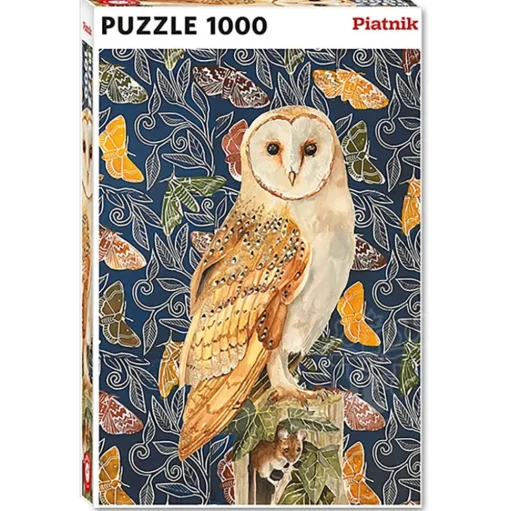 Piatnik Barn Owl with Mouse Puzzle 1000pcs