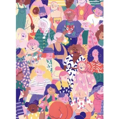 Pieces & Peace Foule Puzzle 1000pcs