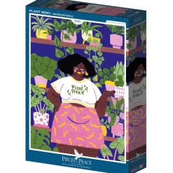 Pieces & Peace Plant Nerd Puzzle 500pcs