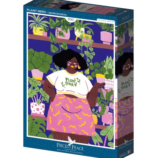 Pieces & Peace Plant Nerd Puzzle 500pcs