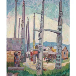 Pomegranate Carr, Emily: Totem Poles Puzzle 1000pcs