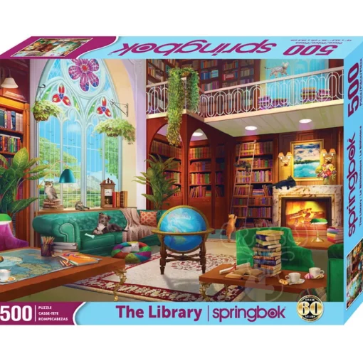 Springbok The Library Puzzle 500pcs