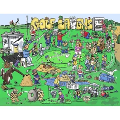 SunsOut Golf Laughs Puzzle 1000pcs